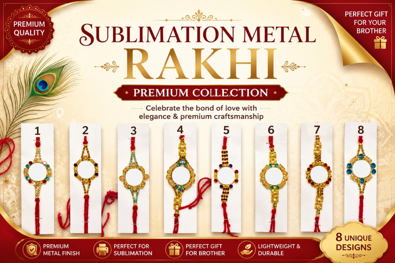 SUBLIMATION RAKHI