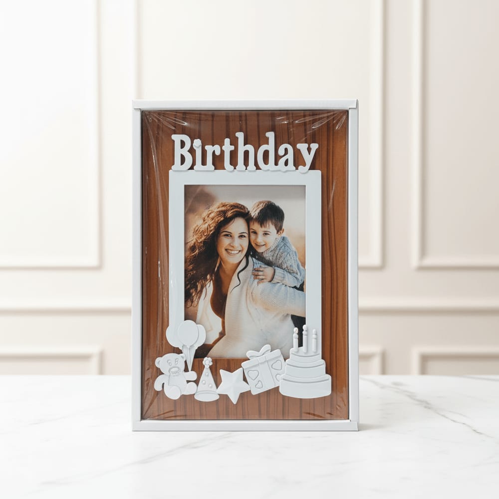 Love orchid photo frame