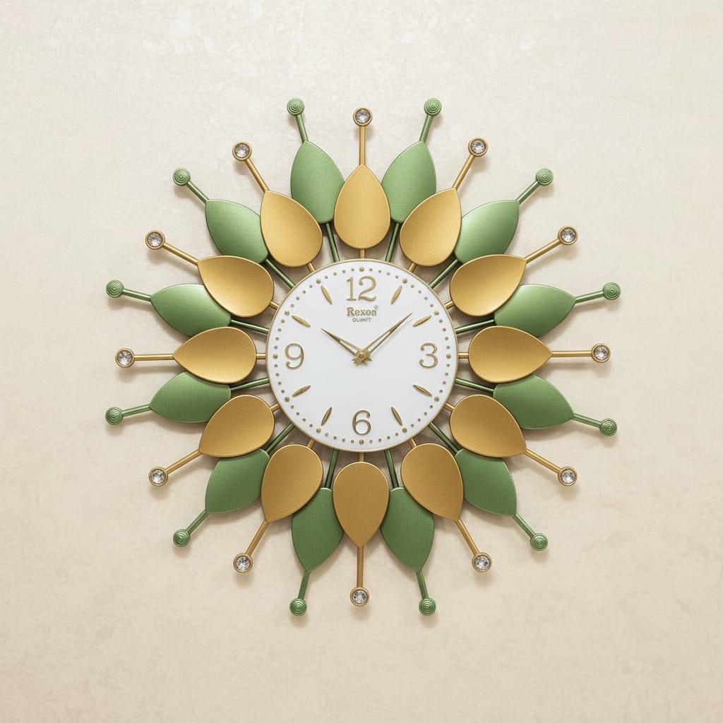 SUNFLOWER WALL CLOCK