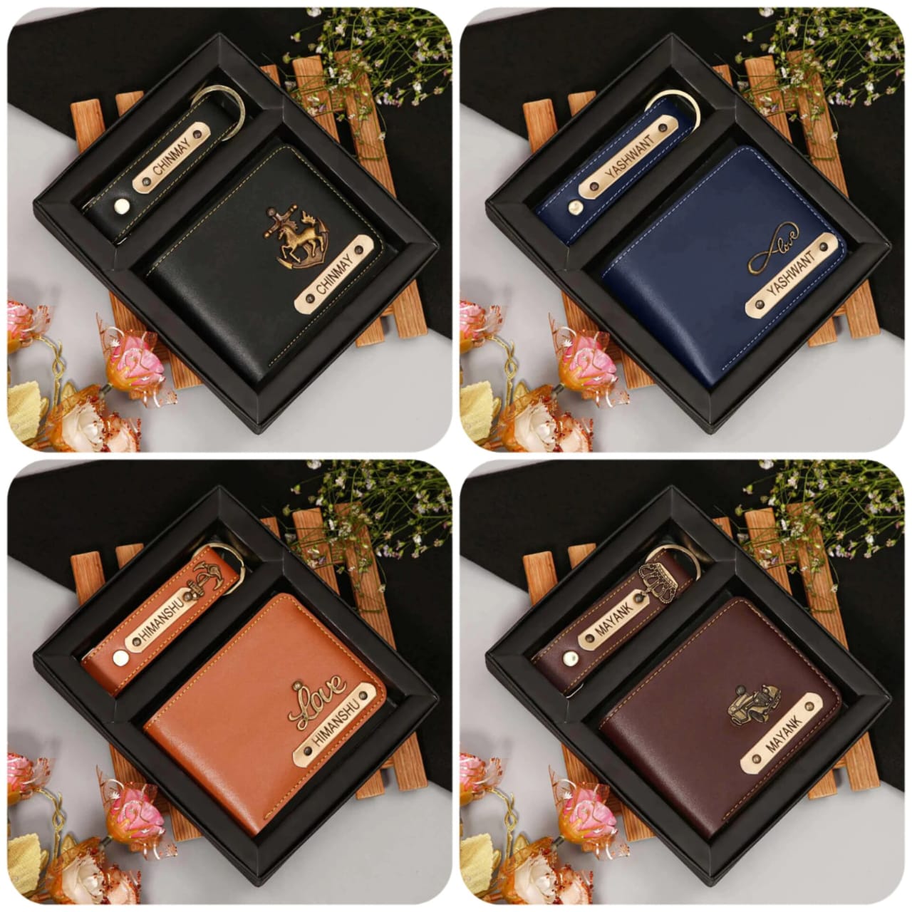 KEYCHAIN WITH WALLET COMBO