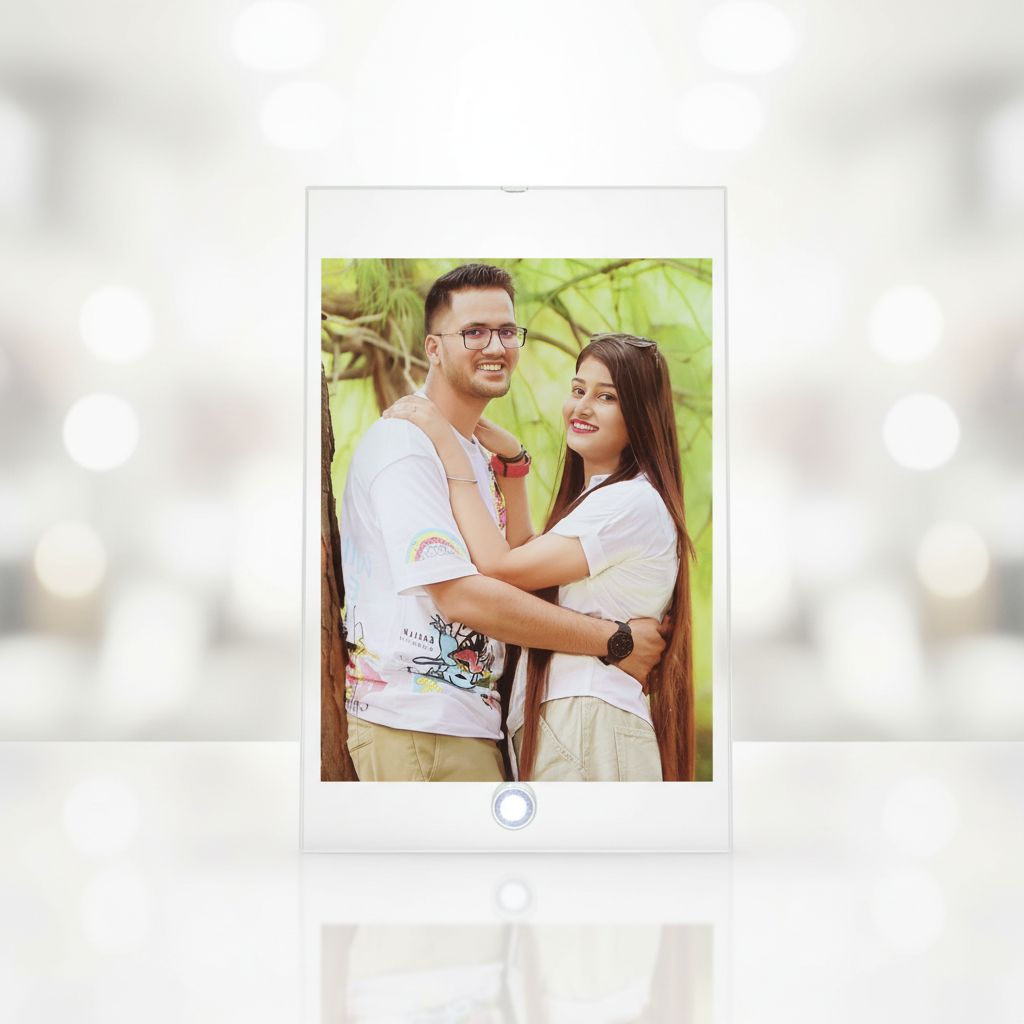 BL-13 SUBLIMATION GLASS PHOTO FRAME