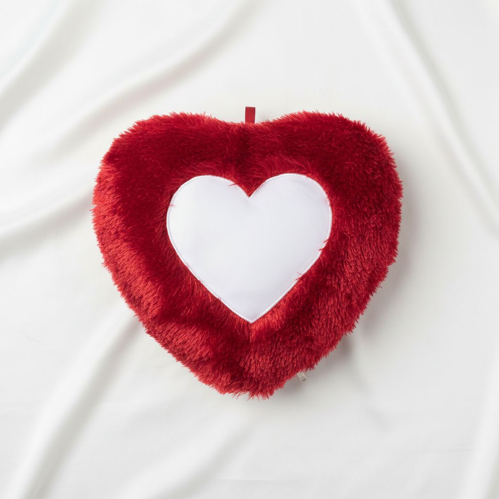 HEART FUR PILLOW