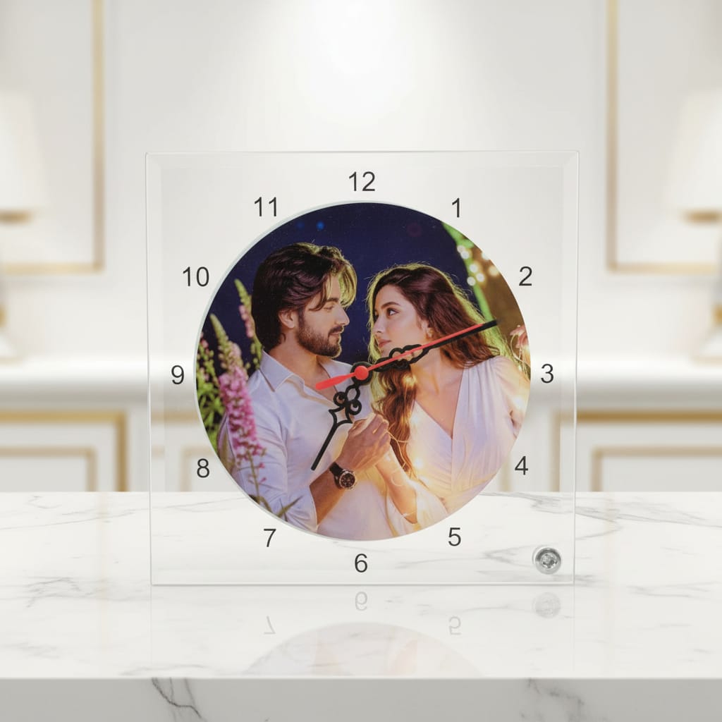 BL-14 SUBLIMATION GLASS PHOTO FRAME